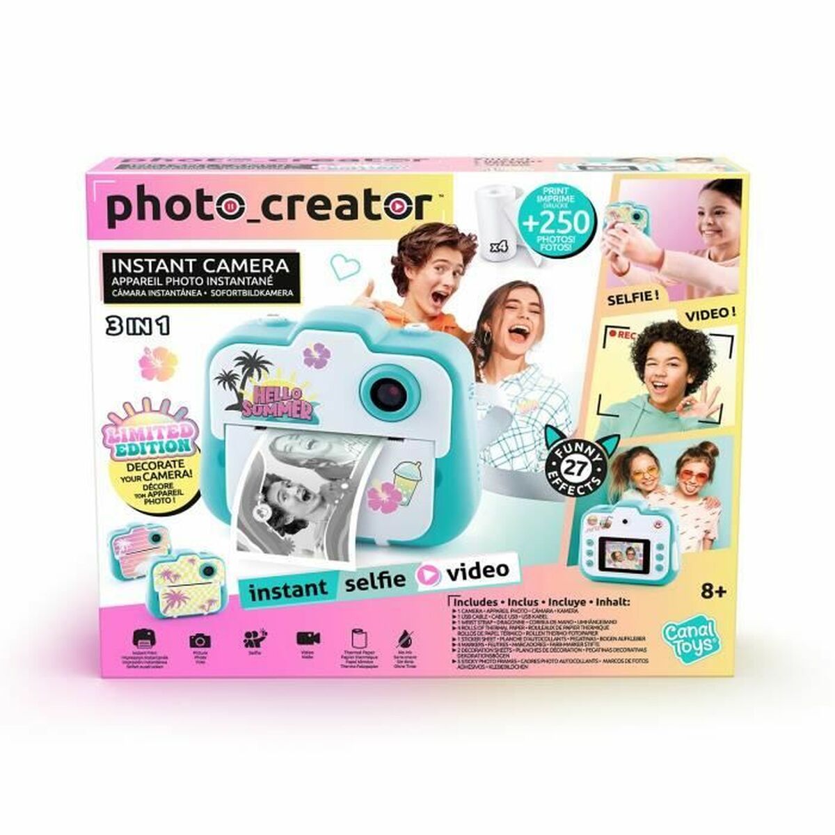 Instant camera Canal Toys CLK 028-2