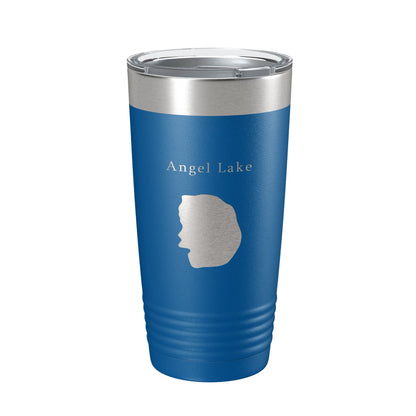 Angel Lake Map Tumbler Travel Mug Insulated Laser Engraved Coffee Cup Nevada 20 oz-6