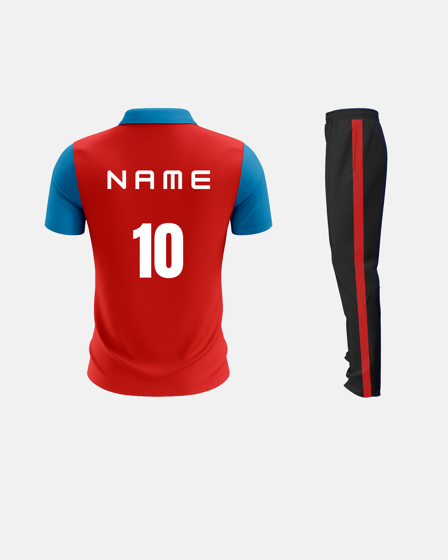 Bolt Custom Team Jersey - Red/Blue-1