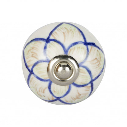 1.5" X 1.5" X 1.5" Ceramic Metal Multicolor 12 Pack Knob-0