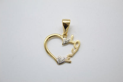 Gold Filled Heart Love-0