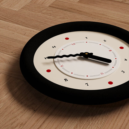 Classic Grid Panel Clock-4