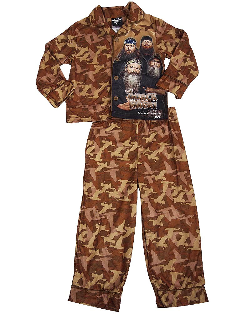 Duck Dynasty - Little Boys Long Sleeve Duck Dynasty Pajamas-2