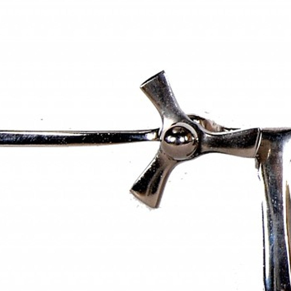 3" Novelty Nickel Metal And Glass Analog Wall Clock-3