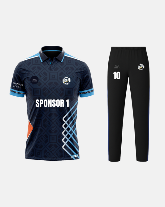 Bolt Custom Team Jersey - Navy Blue-0