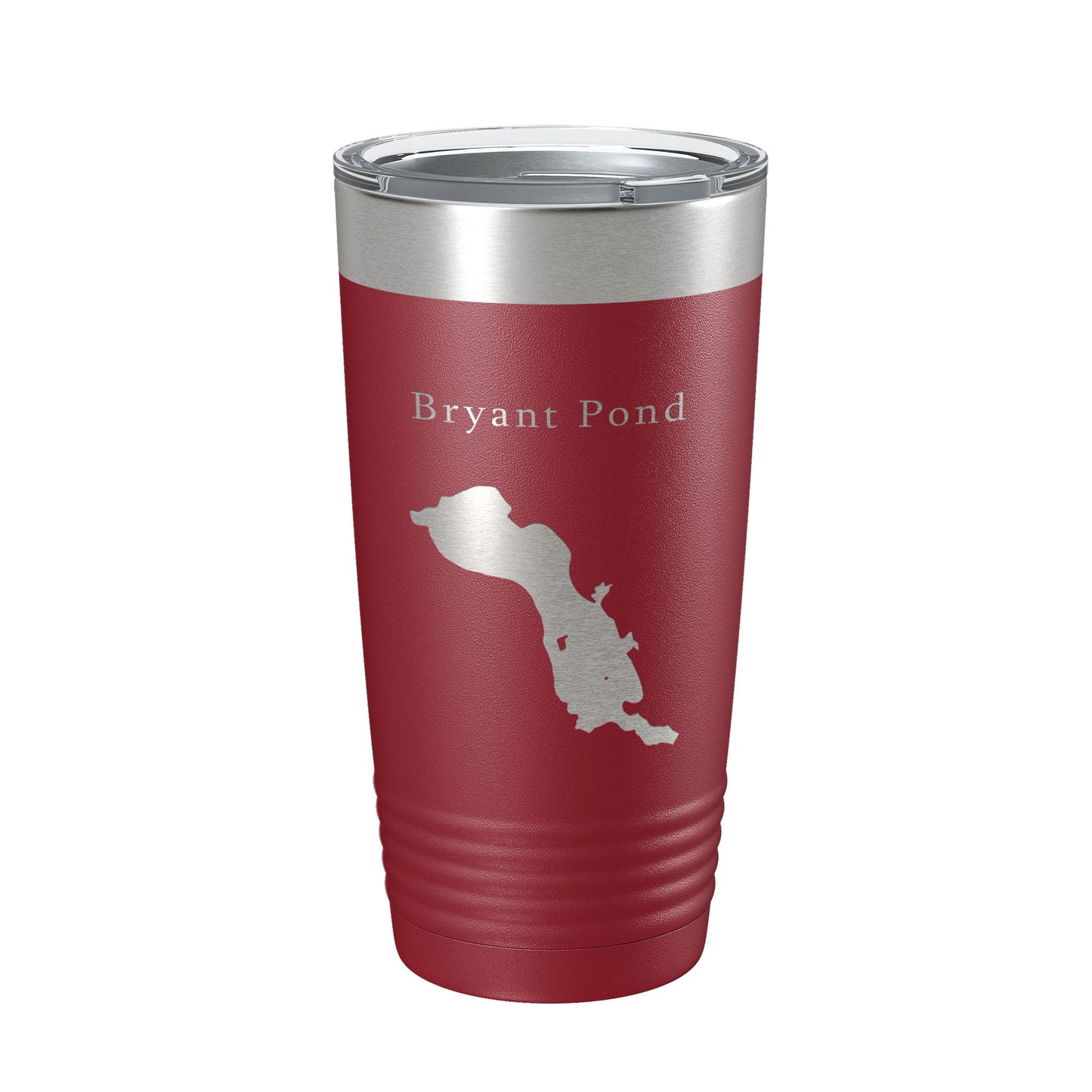 Bryant Pond Lake Christopher Map Tumbler Travel Mug Insulated Laser Engraved Coffee Cup Maine 20 oz-18