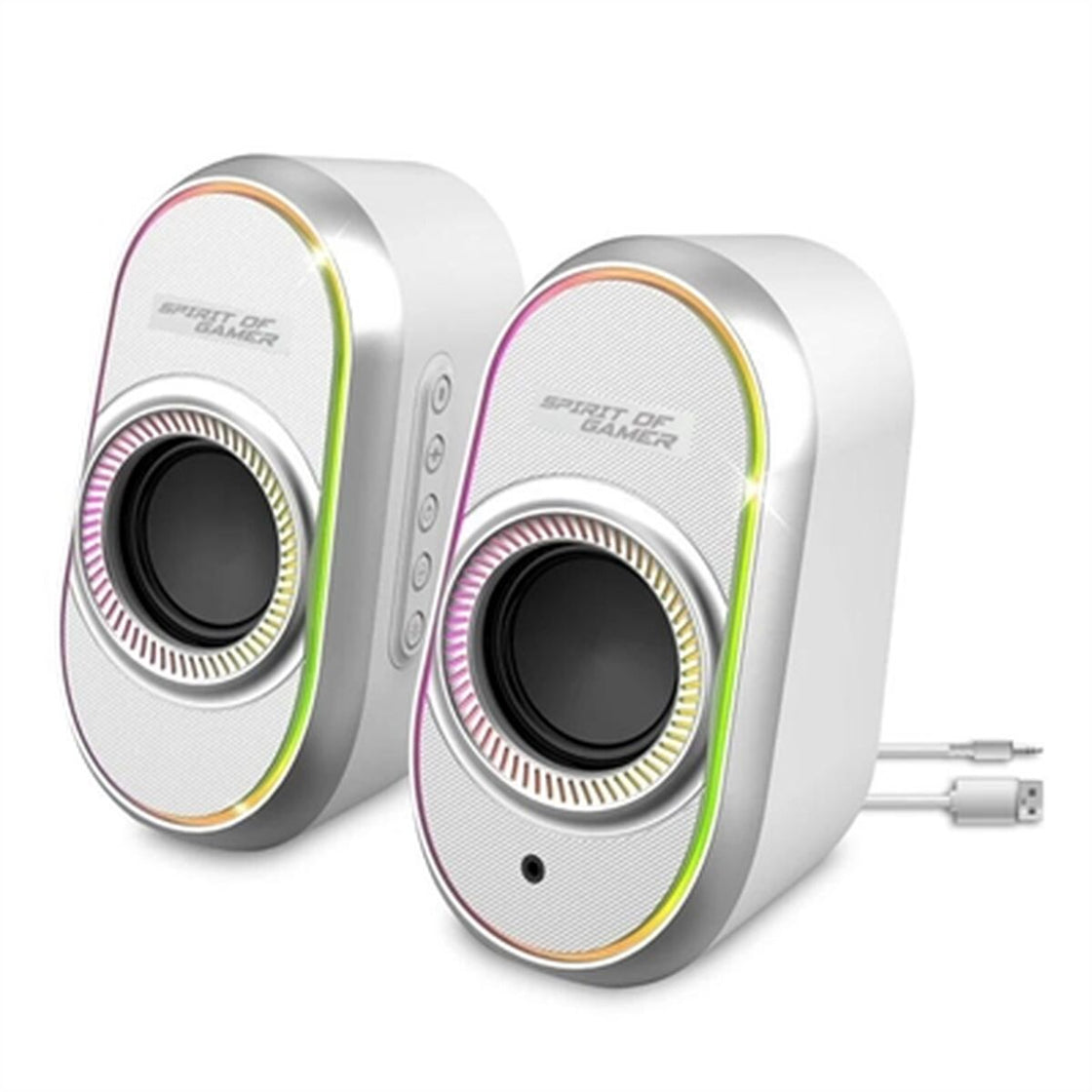 PC Speakers Spirit of Gamer SP-5500WT White 3 W 6 W-0