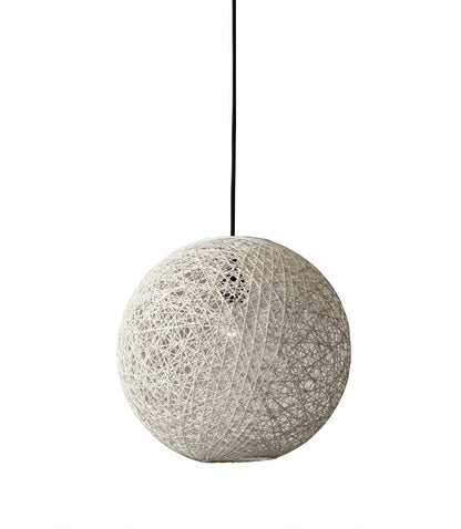 Groovy Rattan String Shade Large Pendant Light-0
