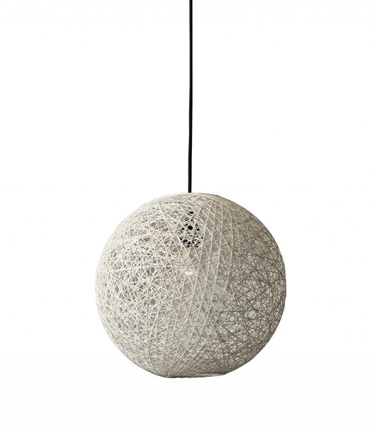 Groovy Rattan String Shade Large Pendant Light-0
