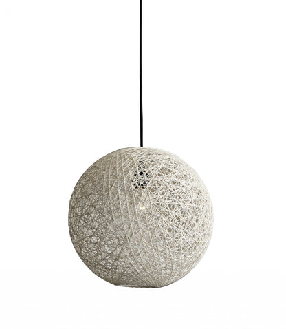 Groovy Rattan String Shade Large Pendant Light-2