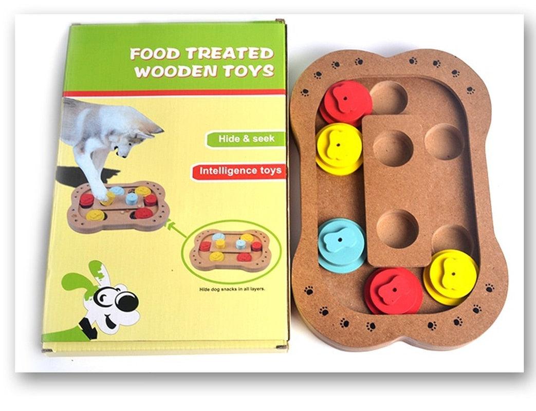 Interactive Paw Print And Bone Puzzle Toy - Engage And Entertain Your Pet!-3