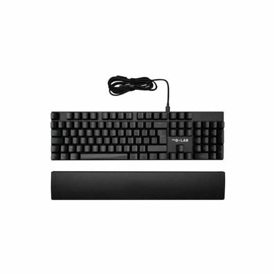 Bluetooth Keyboard The G-Lab AZERTY Black French-0