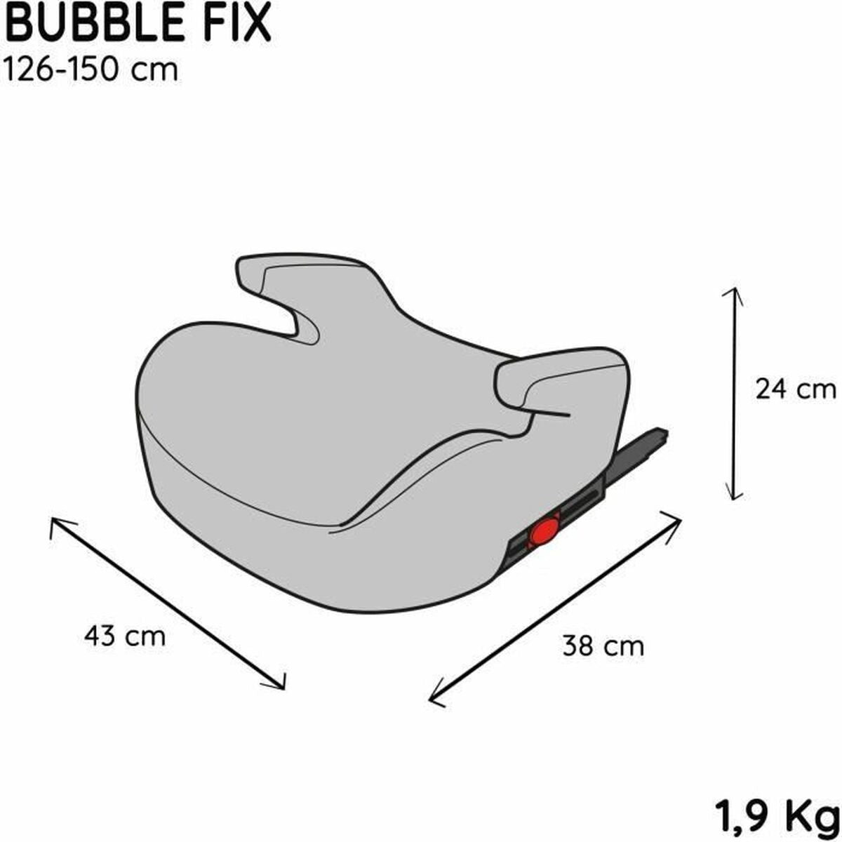 Car Chair Nania Black III (22 - 36 kg) Children's ECE R129-1