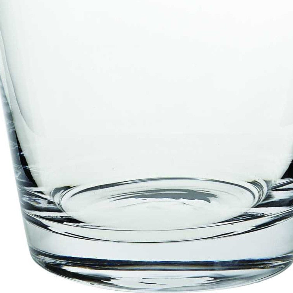 9 Mouth Blown European Glass Ice Bucket Or Cooler-3