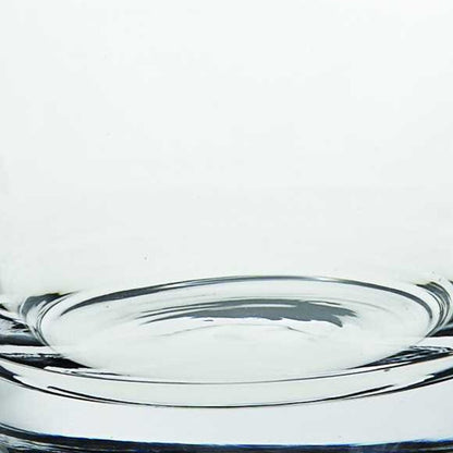 9 Mouth Blown European Glass Ice Bucket Or Cooler-5