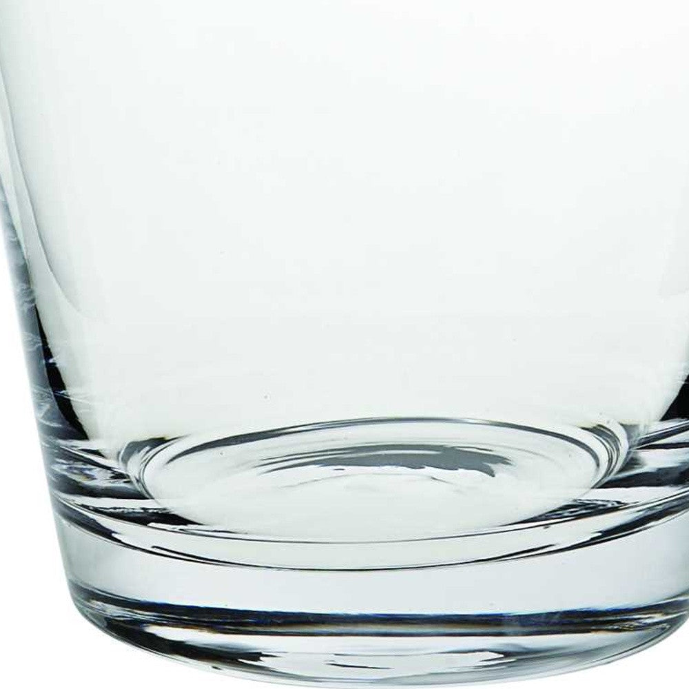 9 Mouth Blown European Glass Ice Bucket Or Cooler-6