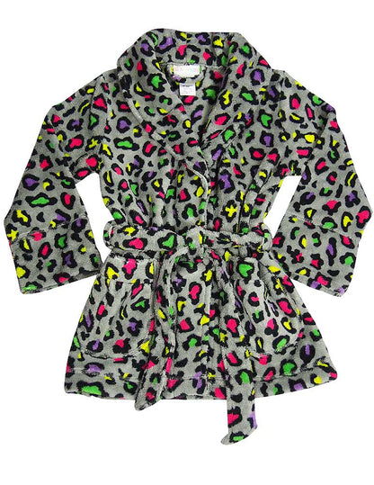 I heart Tweenklz - Big Girls' Plush Bathrobe-5
