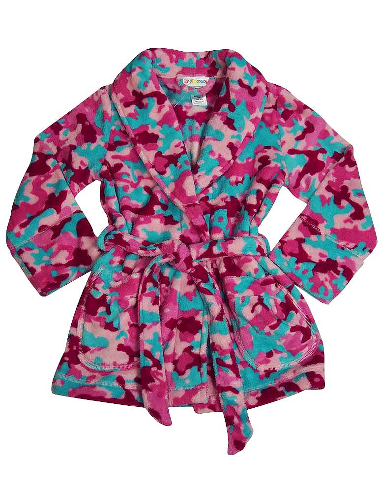 I heart Tweenklz - Little Girls' Plush and Cozy Fleece Bathrobe-8