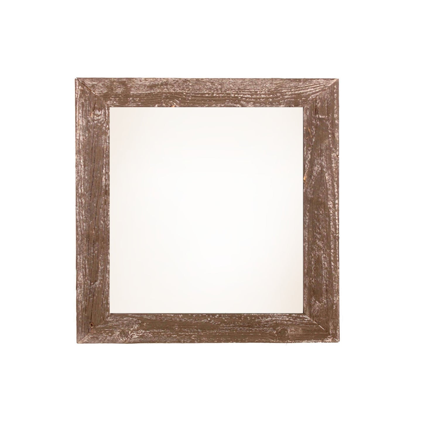 6" x 6" Brown Solid Wood Tabletop Picture Frame-1