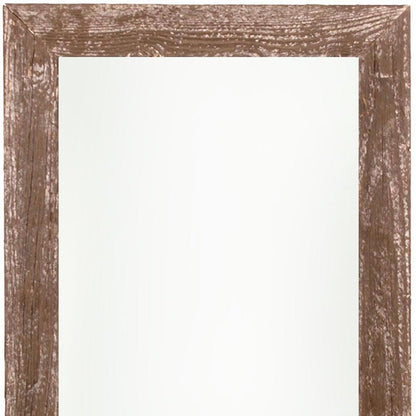 8" x 8" Gray Reclaimed Wood Tabletop Picture Frame-3