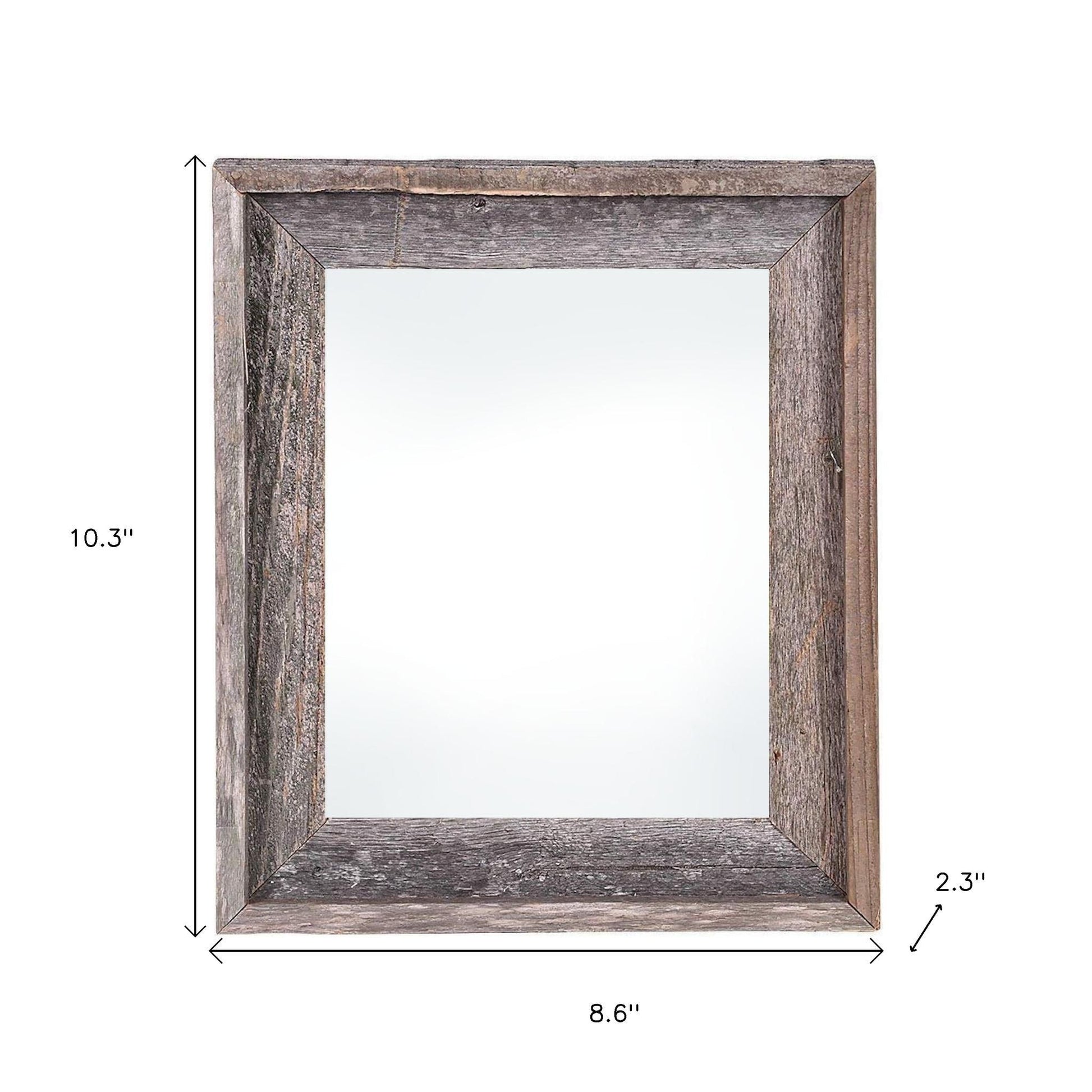 5" x 7" Gray Solid Wood Tabletop Picture Frame-6