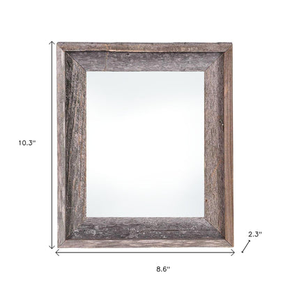 5" x 7" Gray Solid Wood Tabletop Picture Frame-6