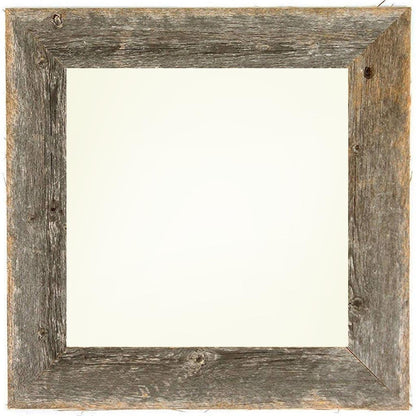 6" x 6" Gray Solid Wood Tabletop Picture Frame-2