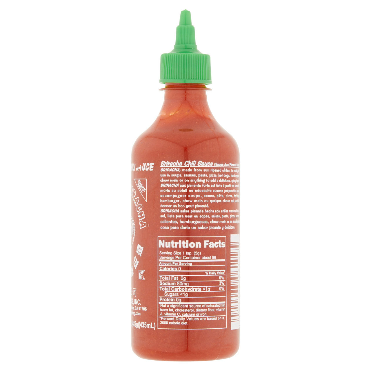 Huy Fong Sriracha Ht Chli Sauce (12x17OZ )-4
