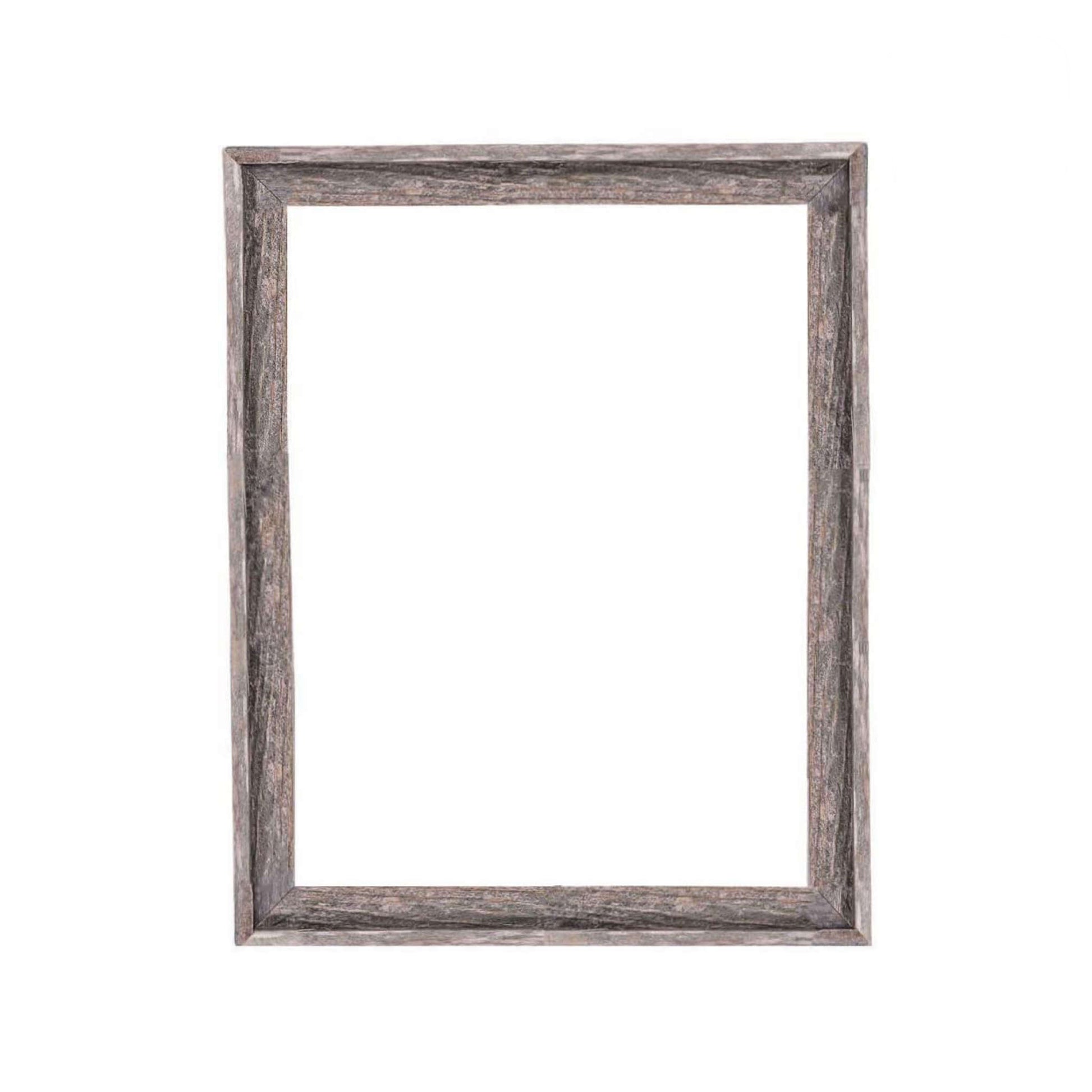 18" x 24" Gray Solid Wood Hanging Picture Frame-1