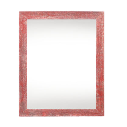 16" x 20" Red Solid Wood Hanging Picture Frame-1