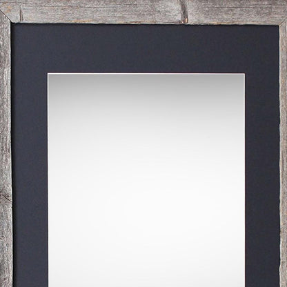 16" x 20" Black Solid Wood Hanging Picture Frame-3