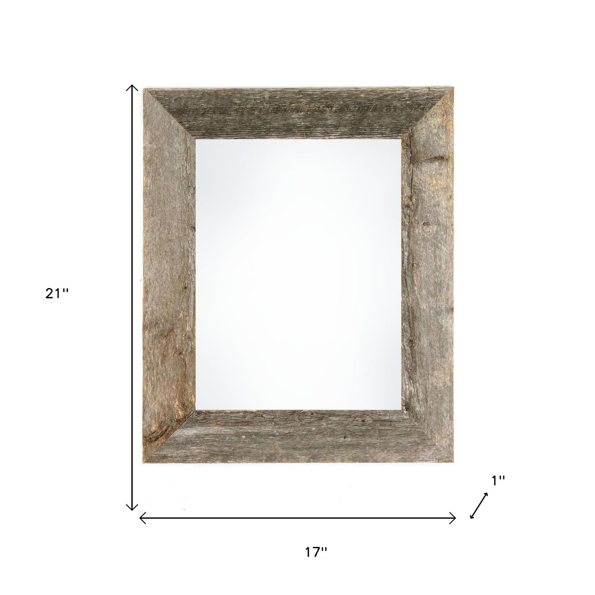14" x 18" Gray Solid Wood Hanging Picture Frame-7