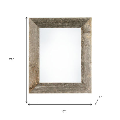 14" x 18" Gray Solid Wood Hanging Picture Frame-7