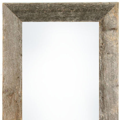 14" x 18" Gray Solid Wood Hanging Picture Frame-3