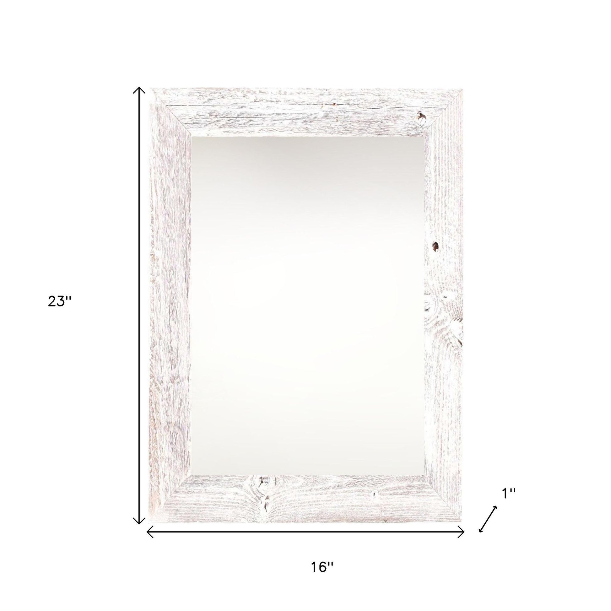11" x 17" White Solid Wood Hanging Picture Frame-4