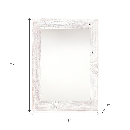 11" x 17" White Solid Wood Hanging Picture Frame-4