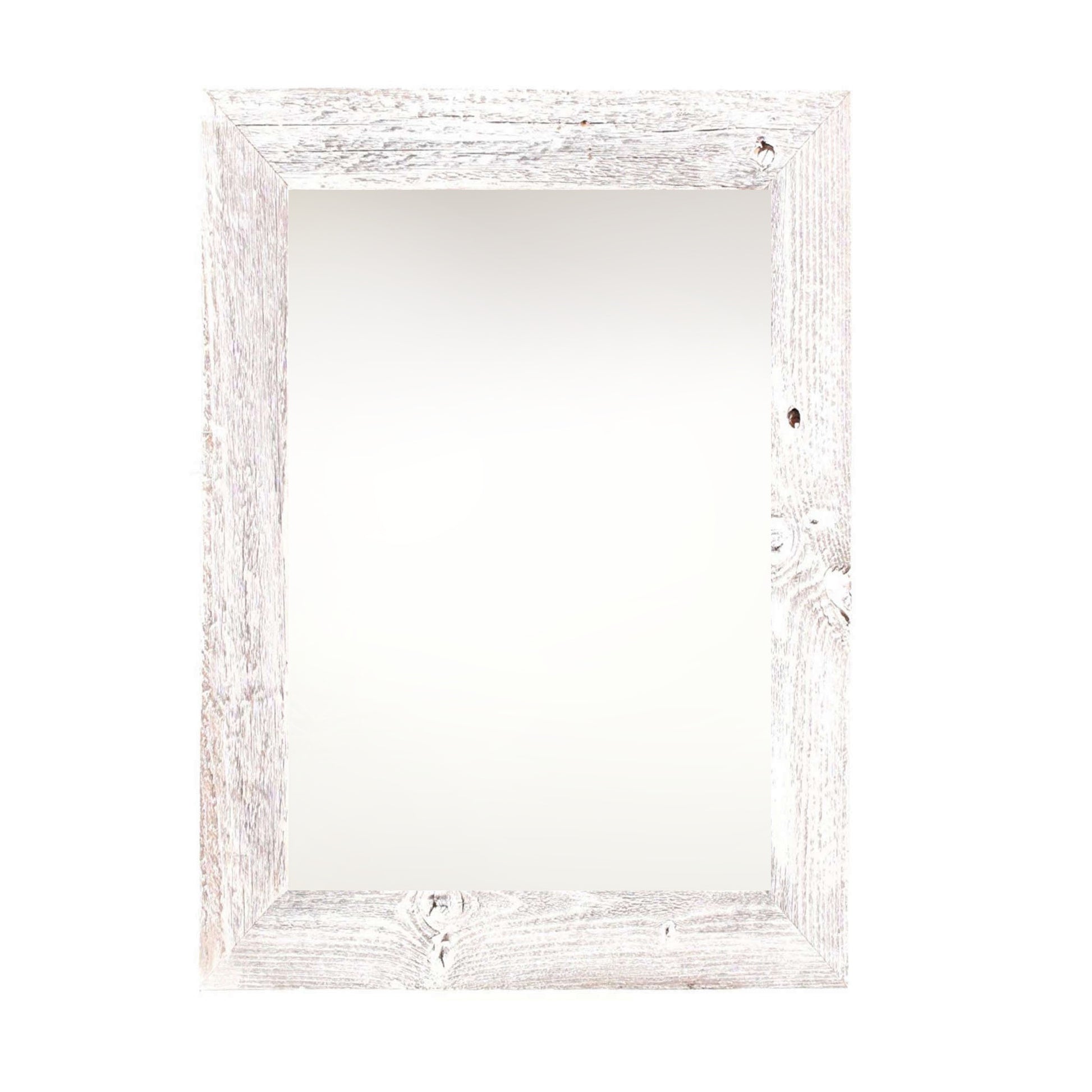 11" x 17" White Solid Wood Hanging Picture Frame-1