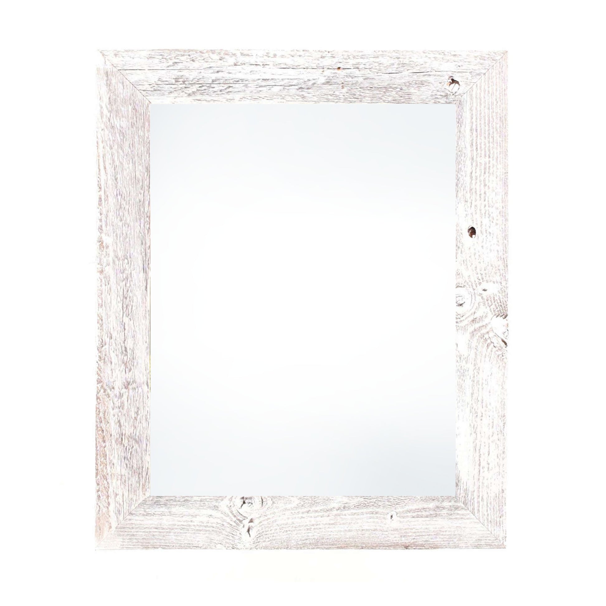 13" x 19" White Solid Wood Hanging Picture Frame-1