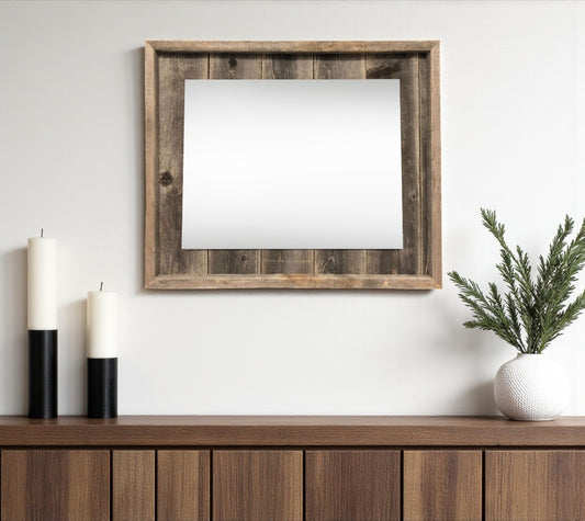 11" x 14" Gray Solid Wood Hanging Picture Frame-0