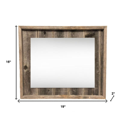 11" x 14" Gray Solid Wood Hanging Picture Frame-5