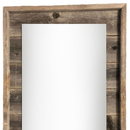 11" x 14" Gray Solid Wood Hanging Picture Frame-3