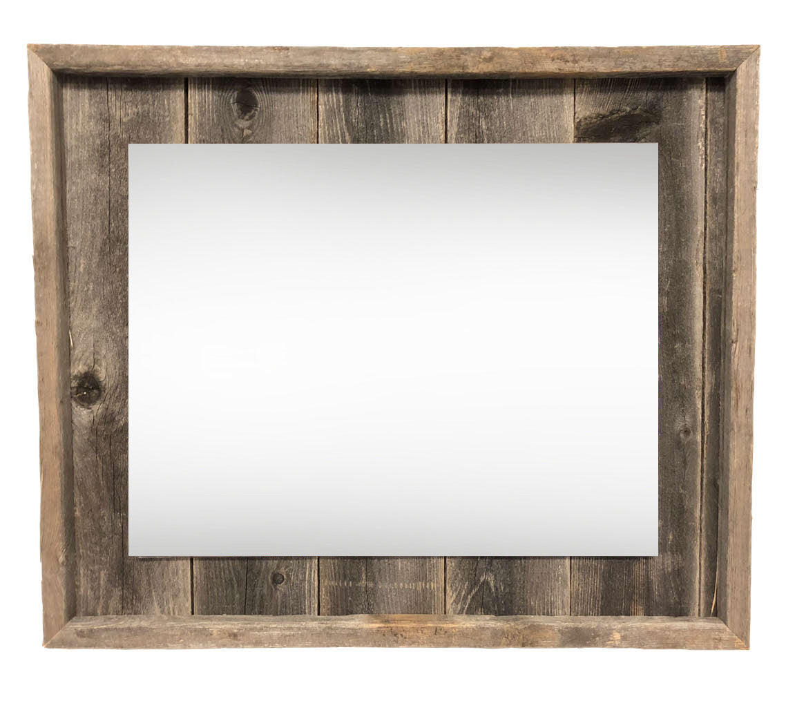 11" x 14" Gray Solid Wood Hanging Picture Frame-1