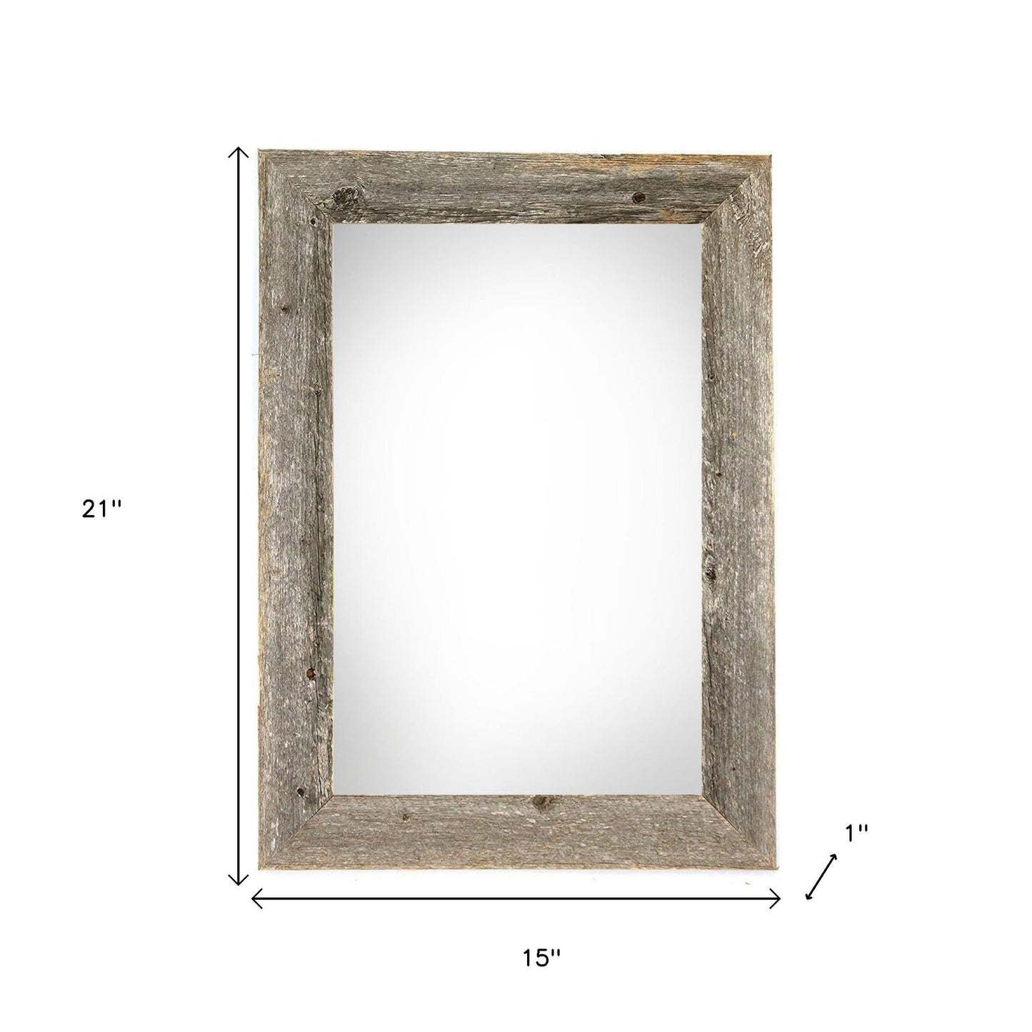 11" x 17" Gray Solid Wood Hanging Picture Frame-7