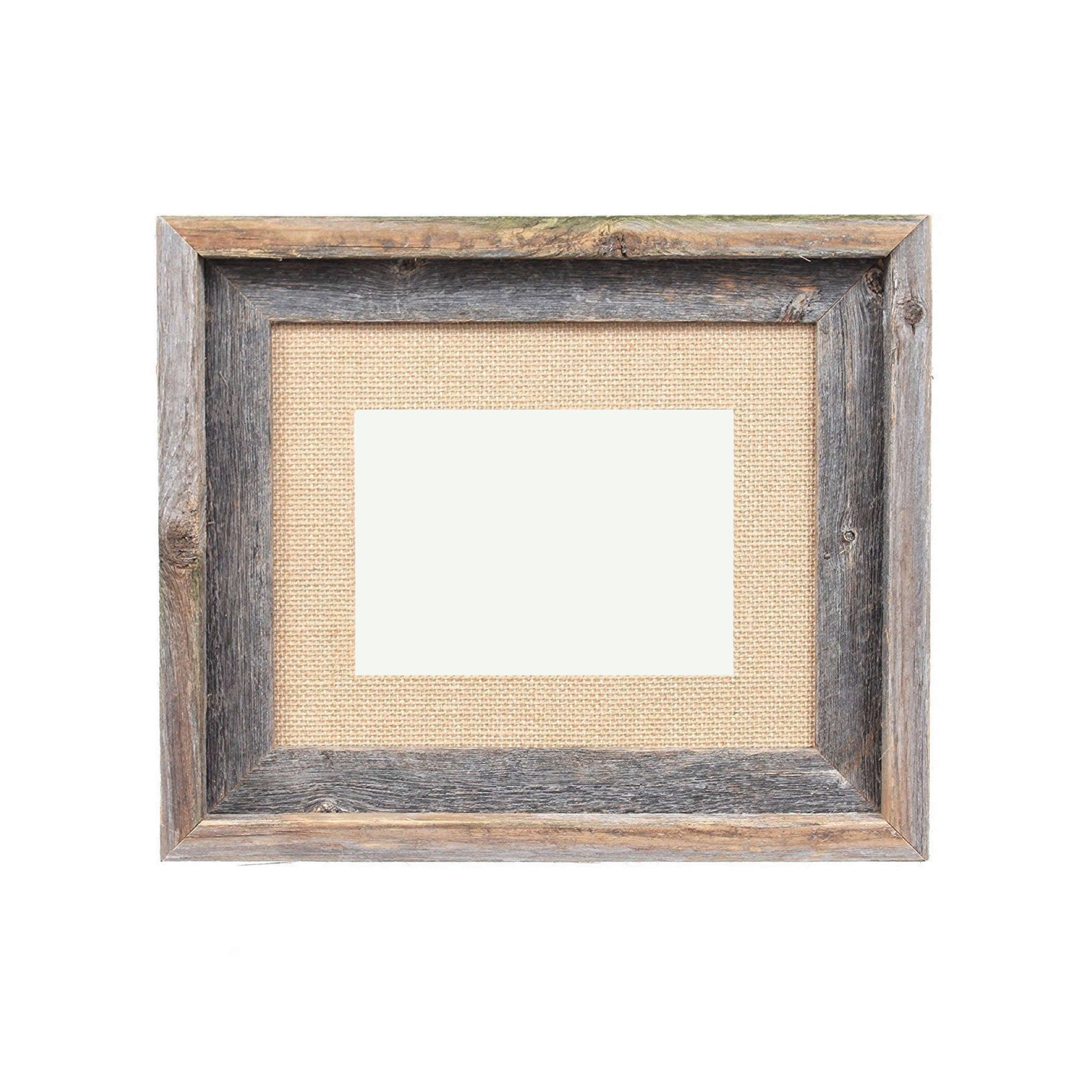 11" x 14" Brown Solid Wood Hanging Picture Frame-2
