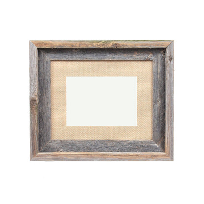 11" x 14" Brown Solid Wood Hanging Picture Frame-2