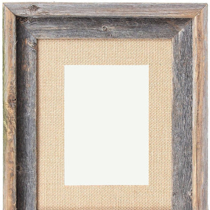11" x 14" Brown Solid Wood Hanging Picture Frame-3