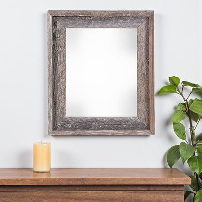 11" x 17" Gray Solid Wood Hanging Picture Frame-0