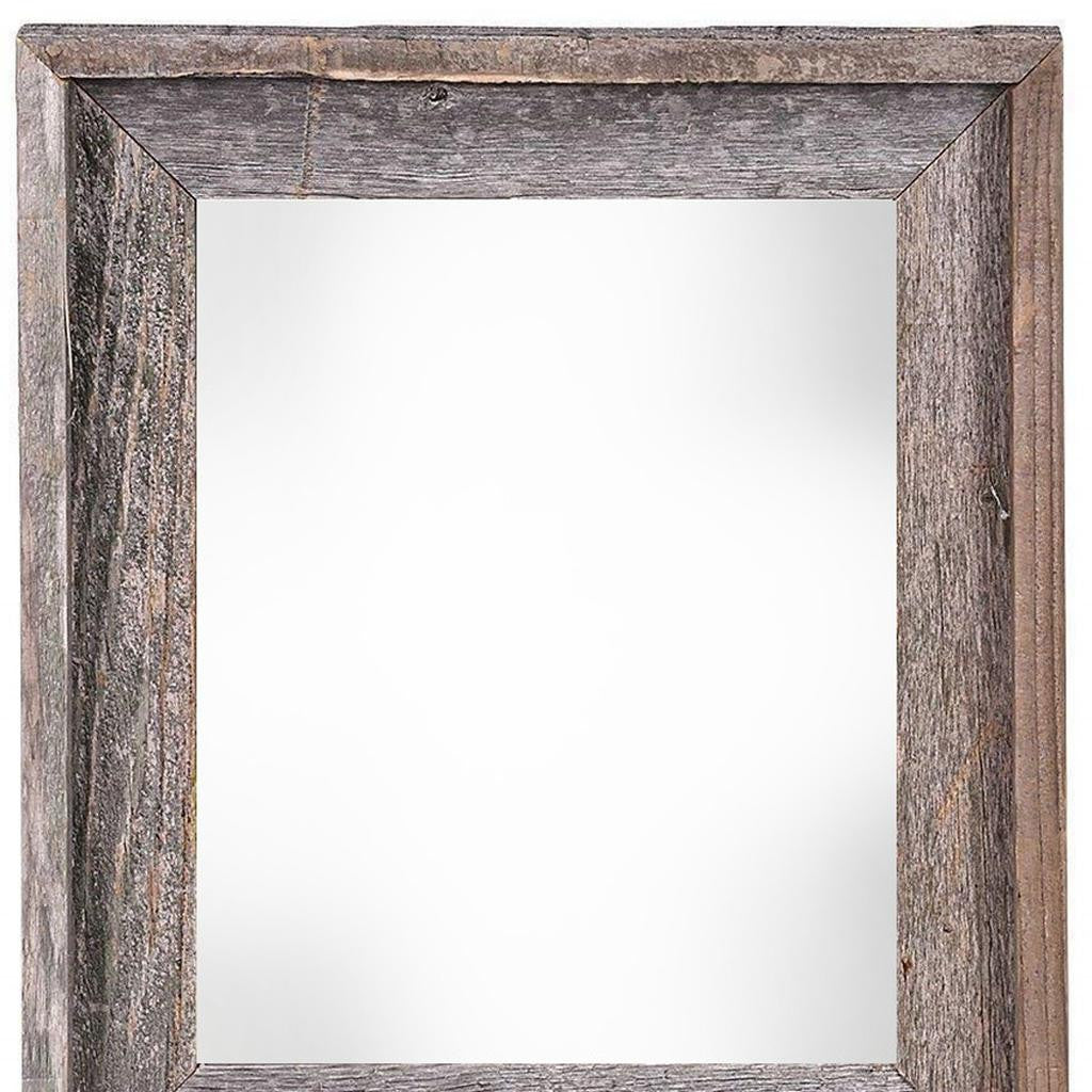 11" x 17" Gray Solid Wood Hanging Picture Frame-2