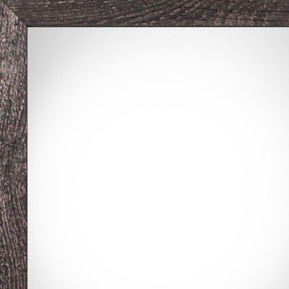 11" x 14" Black Solid Wood Hanging Picture Frame-2