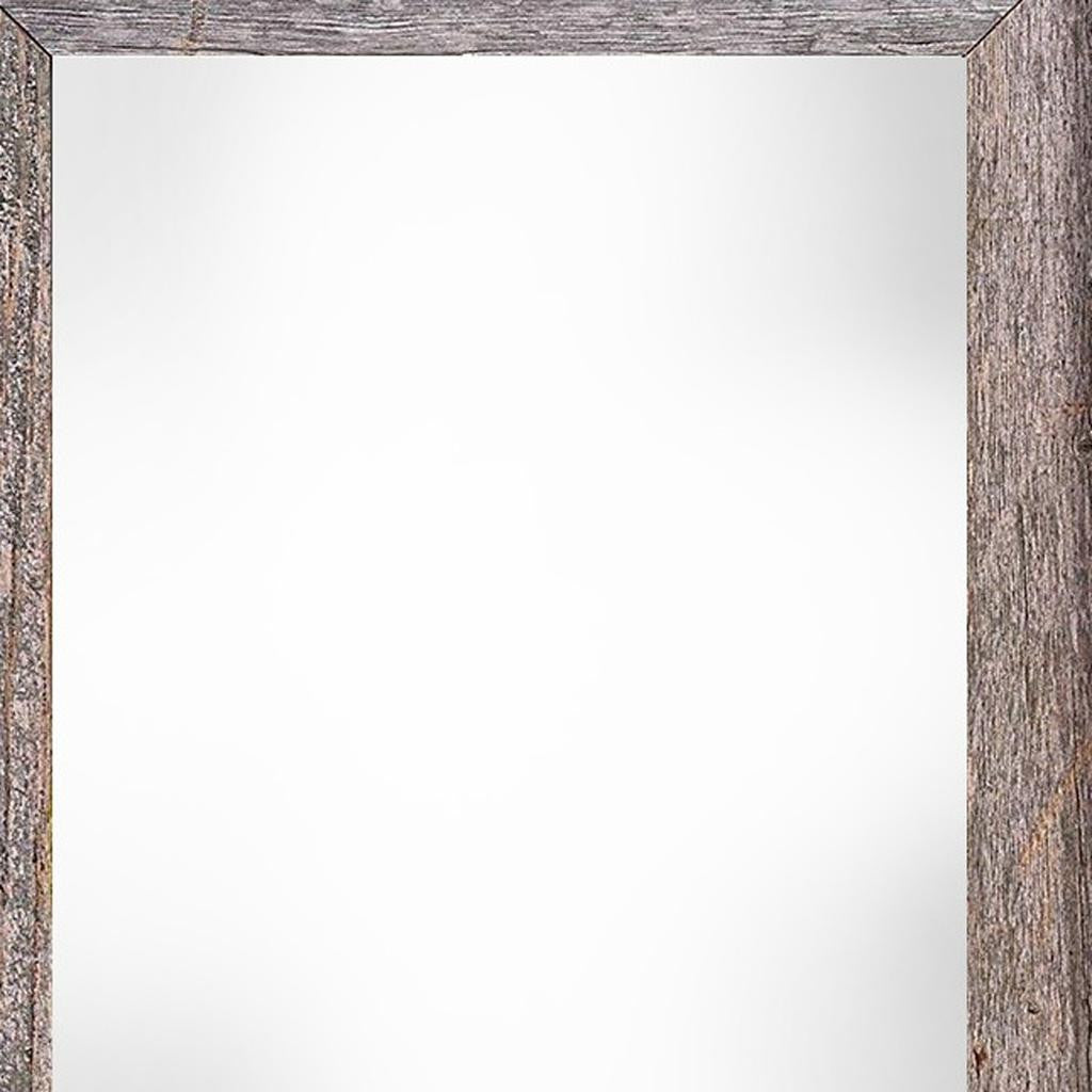 11" x 14" Gray Solid Wood Hanging Picture Frame-3